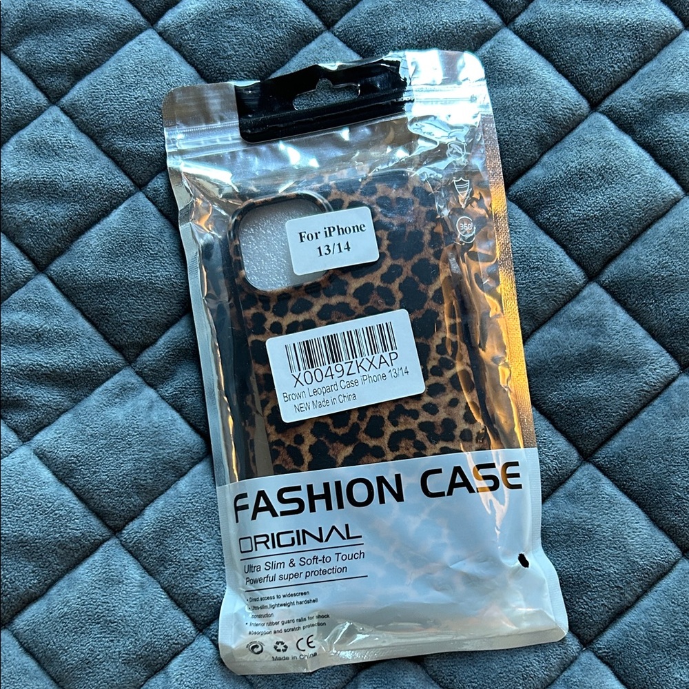 Leopard Print iPhone 13/14 Case